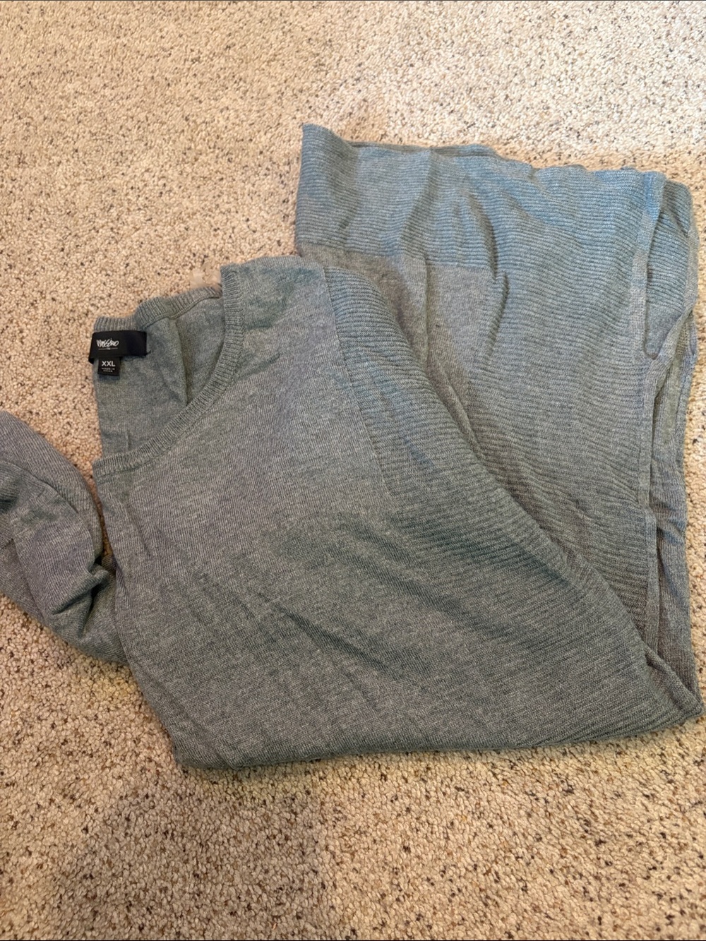 croft & barrow Sage Green Lightweight Scoop Neck Sweater